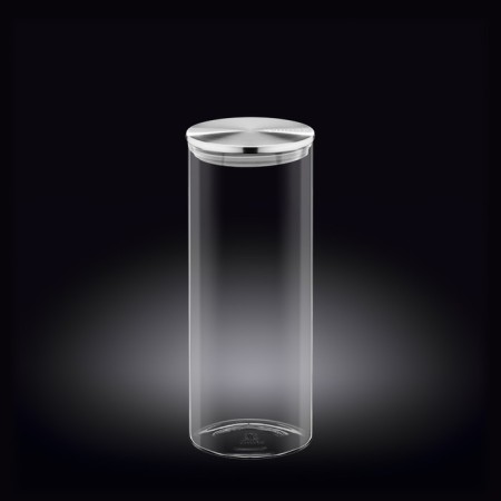 Bank with a metal cover Wilmax England, 1.6 l