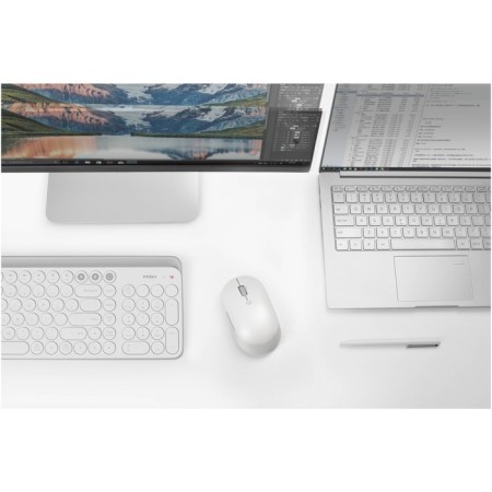 Mouse Xiaomi Mi Dual Mode Wireless Mouse Silent Edition, Wireless, 1300 DPI, USB, White-7