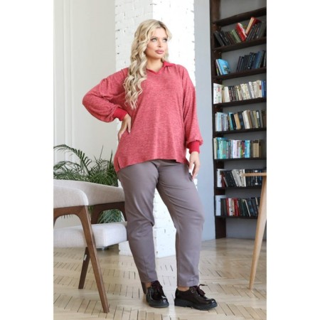 Female pulver, size 54, red color-13