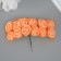 Decorative flower for creativity "Rose" Orange