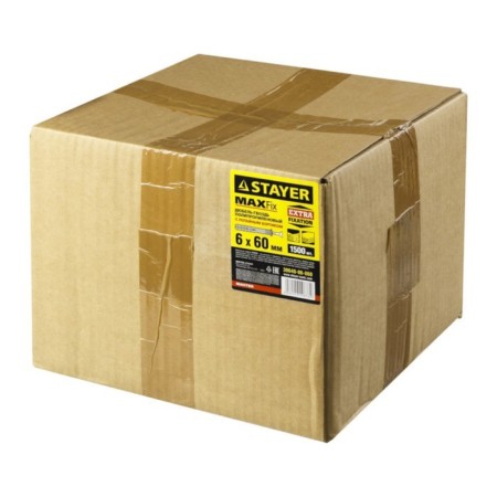 Stayer Master dowel-gvo, spine, polypropylene, secret cuff, 6x60 mm, 1,500 pcs-3