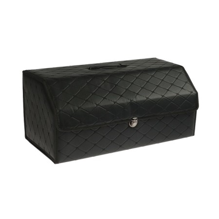 Organizer COFR in trunk, 67 x 30 x 31 cm, eco-leather, black-black-1