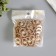 Decor for creativity plastic buckle "bow with pearls" gold with rhinestones 1.9x2.3x0.5 cm