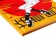College-wiper in a solid cover 7BC, A5, 64 sheets, anime. Girl hieroglyphs, cage block, matte lamination, selective varnish