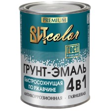 Soil-enamel in rust 4 in 1 chocolate Witcolor 0.8 kg