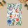 Interactive postcard "Happy New Year", balls, 12 x 18 cm, New Year