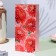 Happy Cards "Happy holiday!" Red peonies, 21x10 cm