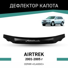 Дефлектор капота Defly, для Mitsubishi Airtrek, 2001-2005