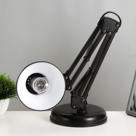 Table lamp 1x60W E27 Black 15.5x15.5x50cm-2