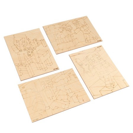 Harvesting for creativity. Furning boards "Game World"-3