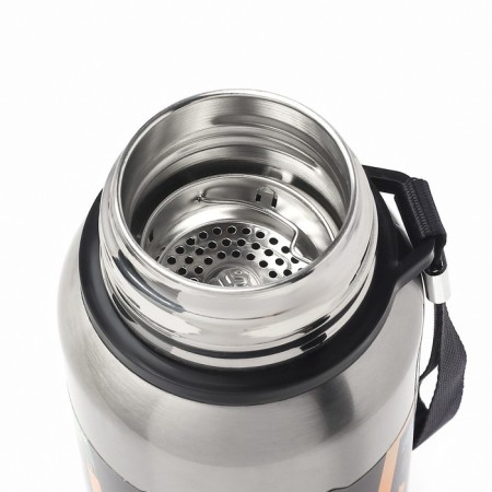 Thermos, 600 ml, the journey "Master K.", with a mug, retains heat 24 hours, chrome-3