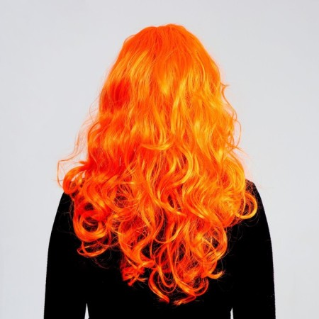 Wig "wet carving", long hair-1