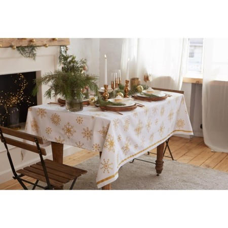 Goldenflakes "Ethel" Golden Snowflakes 149x300 +/- 3cm, 100% cotton, 190 g/m2-7