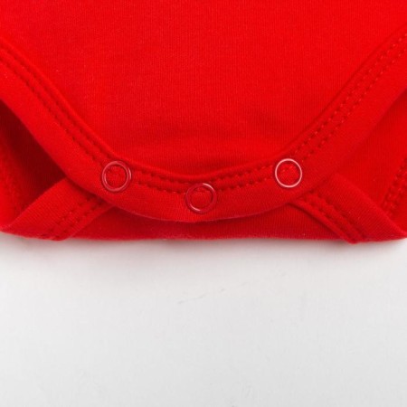 Bodi Kroshka I "Winter Party", height 68-74 cm, red-4