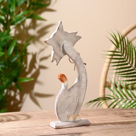Souvenir on the stand "cat" tree 14x4.5x30 cm-2
