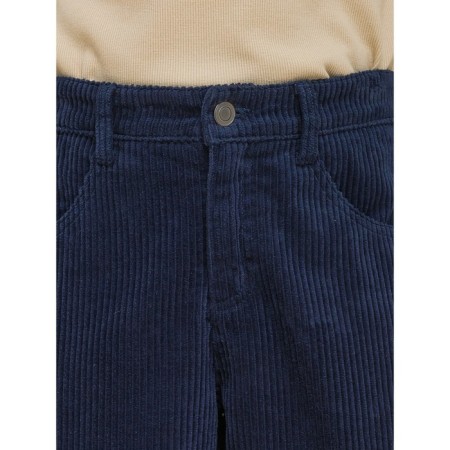Pants for boys, height 146 cm, dark blue color-8