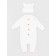 Children's overalls with a fashion cap, height 68 cm, milk color