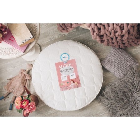 Round mattress "Prince Favorite", diameter 65 cm, height 8 cm-1