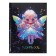 Notebook A6, 64 sheets in the Flight Cage, a solid cover of cardboard 7BC, glossy lamination, embossing foil, block 60 g/m2
