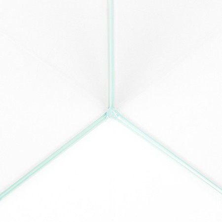 Aquarium "Cube" without cover glass, 31 liters, colorless seam-4