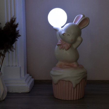 Taleshire "Bunny" Led usb pink 30x30x69cm-16