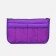 Cosmetic bag-organizer on zippers, purple color