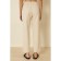 Women's pants on elastic band Eliseeva Olesya, size 44, beige color