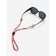 Glass for glasses on the neck 62 cm, red