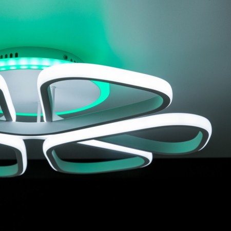 Lamp Citilux “Cesar Smart” CL233A250E 58x58x13.5 cm, 1x90W, LED, white color-8