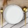 Deep plate ceramic "with love", 20 cm, 1000 ml, white color