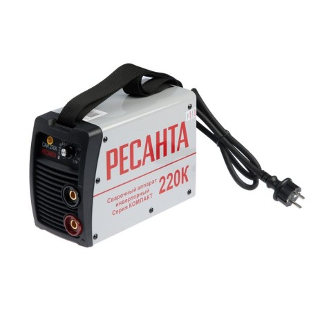 The inverter welding machine "Resanta" SAI220K, 8 kW, 10-220 A,-1