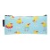 Penal soft 1 compartment, 90x200, flat, artificial leather, universal, blue, colorio