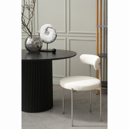 Loter chair, 510 × 510 × 770 mm, book, white color-1