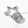 Metal carbine "Star", 34 × 24 mm / 8 × 2.2 mm, 5 pcs, silver color