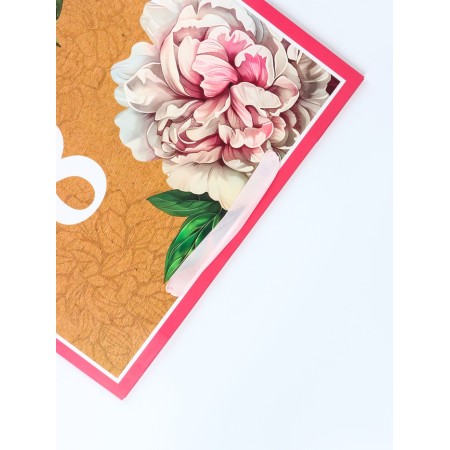 Package Gift Laminated Vertical "Happiness", L 31 × 40 × 12 cm-3