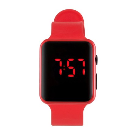 Electronic watch watches with silicone strap