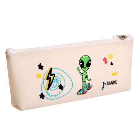 School Penal on the zipper "Alien", mix-5