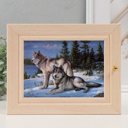 Keywater "Wolves" 19x24 cm