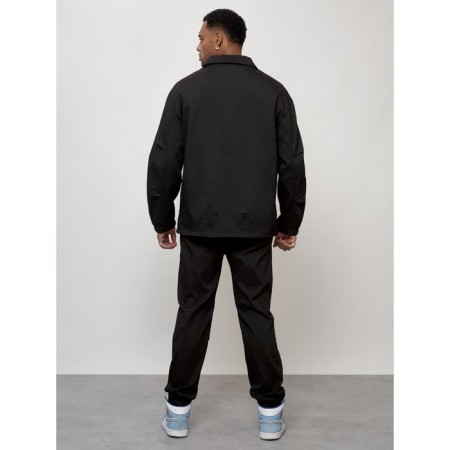 Sports suit men's, size 48, black color-3