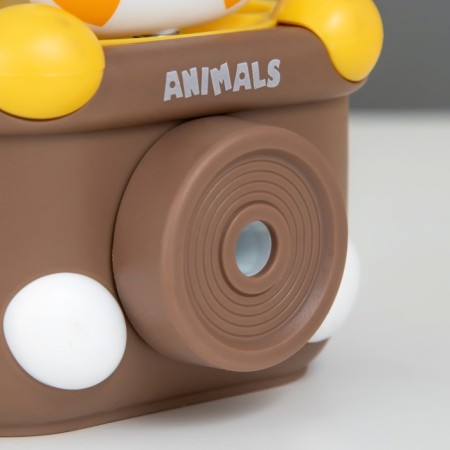 Highlight lamp with a "kitten" LED 3W USB chocolate 9.1x8.1x20 cm Risalux-8