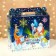 New Year. Gift box New Year's suitcase Small "Neon. Installation" 17.3 x 6.5 x 15 cm.