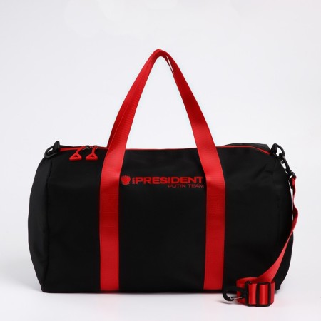 Sports bag "President", 47 x 28 x 24 cm, black color-3