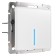 S touch switch W4510001, single -circuit, with backlight, 1000 watts, white