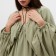 Women's dress MIST with a deep neckline river. 44, olive