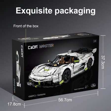 Designer Techno "Sports", 4346 parts, scale 1: 8-25