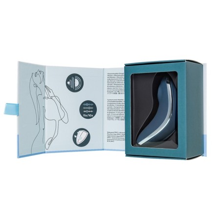 Vacuum-wave contactless stimulator of the Satiffyer Vulva Lover 1 clitoris, silicone, blue color-13