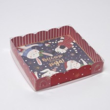 Box for confectionery with PVC Lid 
