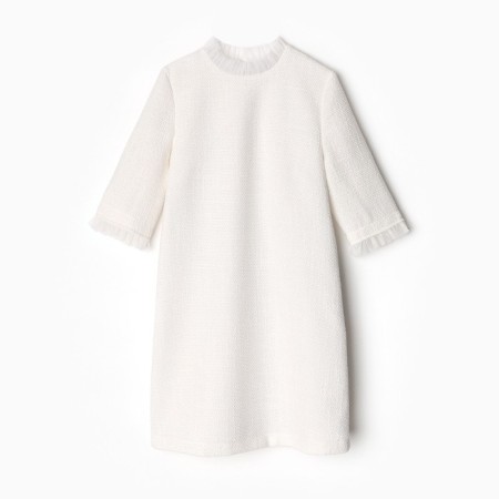 Платье для девочки MINAKU: PartyDress, цвет белый, рост 134 см-9