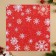 Scrapbooking paper "Snowflakes", 30.5 x 32 cm, 180 g/m²