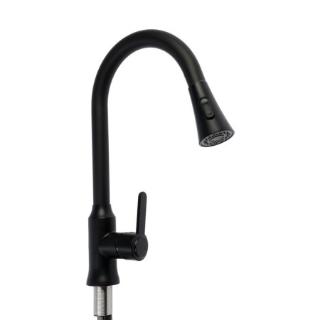 Zein Z3708 kitchen mixer, exhaust surplus, 2 modes, ABS plastic, black-3